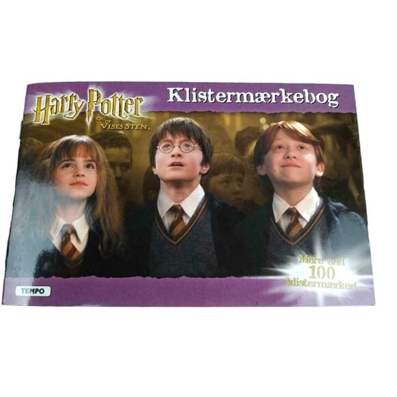 Warner Brothers Other - Vintage Harry Potter Sticker Book Denmark New Complete 2001 Klistermaerkebog